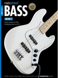 Rockschool Bass - Grade 7 (2012-2018) (noty, tabulatury na baskytaru) (+audio)