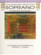 Coloratura Arias For Soprano - Complete Package (noty pro soprán, klavír) (+audio)