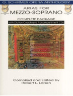 Arias For Mezzo-Soprano - Complete Package (noty pro mezzosoprán, klavír) (+audio)