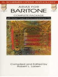 Arias For Baritone - Complete Package (noty pro baryton, klavír) (+audio)