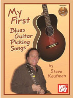 Steve Kaufman: My First Blues Guitar Picking Songs (noty na kytaru) (+audio)
