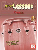 Trevor Salloum: First Lessons Conga (noty na konga) (+audio)