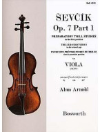 Ševčík Viola Studies: Preparatory Trill Studies Op.7 Part 1 (noty na violu)