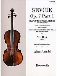 Ševčík Viola Studies: Preparatory Trill Studies Op.7 Part 1 (noty na violu)