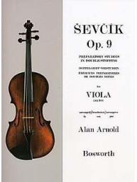 Ševčík Viola Studies: Preparatory Studies In Double-Stopping Op.9 (noty na violu)