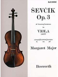Ševčík Viola Studies: 40 Variations (noty na violu)