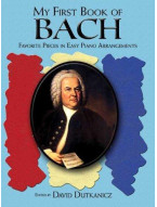 My First Book Of Bach: Favorite Pieces In Easy Piano Arrangements (noty na klavír)