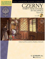 Carl Czerny: Thirty New Studies In Technics Op.849 (Schirmer Performance Edition) (noty na klavír) (+audio)
