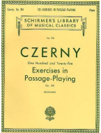 Carl Czerny: 125 pasážových cvičení - 125 Exercises in Passage Playing Op.261 (noty na klavír)