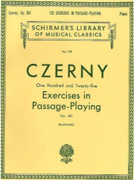 Carl Czerny: 125 pasážových cvičení - 125 Exercises in Passage Playing Op.261 (noty na klavír)