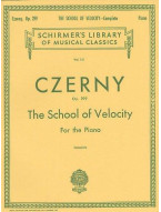 Carl Czerny: Škola zběhlosti - The School Of Velocity Op.299 (Complete) (noty na klavír)