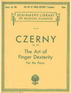 Carl Czerny: The Art Of Finger Dexterity Op.740 - Complete (noty na klavír)