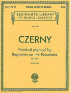 Carl Czerny: První učitel - Practical Method For Beginners On The Pianoforte Op.599 (noty na klavír)