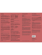 Chester French Horn Fingering Chart (prstokladová tabulka pro lesní roh)