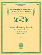 Otakar Ševčík: School Of Bowing Technic Op.2 - Parts 1 And 2 (noty na housle)