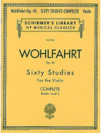 Franz Wohlfahrt: 60 Studies Op.45 - Complete Edition (noty na housle)