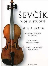 Otakar Ševčík: Violin Studies - School Of Bowing Technique Op.2 Part 6 (noty na housle)