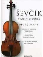 Otakar Ševčík: Violin Studies - School Of Bowing Technique Op.2 Part 5 (noty na housle)