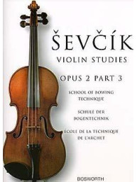 Otakar Ševčík: Violin Studies - School Of Bowing Technique Op.2 Part 3 (noty na housle)