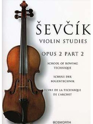 Otakar Ševčík: Violin Studies - School Of Bowing Technique Op.2 Part 2 (noty na housle)