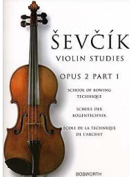 Otakar Ševčík: Violin Studies - School Of Bowing Technique Op.2 Part 1 (noty na housle)