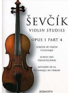 Otaker Ševčík: School Of Violin Technique Op.1 Part 4 (noty na housle)