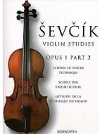 Ševčík Violin Studies: School Of Violin Technique Op.1 Part 3 (noty na housle)