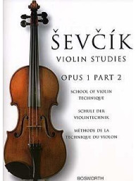 Otakar Ševčík: Violin Studies - School Of Violin Technique Op.1 Part 2 (noty na housle)