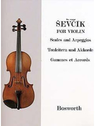 Ševčík Violin Studies: Scales And Arpeggios (noty na housle)