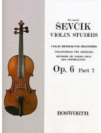 Otakar Ševčík: Violin Studies - Violin Method For Beginners Op.6 Part 7 (noty na housle)