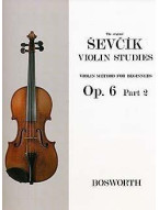 Otakar Ševčík: Violin Studies - Violin Method For Beginners Op.6 Part 2 (noty na housle)