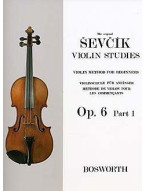 Otakar Ševčík: Violin Studies - Violin Method For Beginners Op.6 Part 1 (noty na housle)