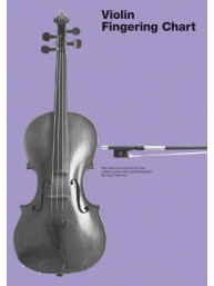 Chester Violin Fingering Chart (houslová prstokladová tabulka)