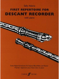 First Repertoire For Descant Recorder (noty na zobcovou flétnu, klavír)