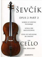 Ševčík Cello Studies: School Of Bowing Technique Part 3 (noty na violoncello)