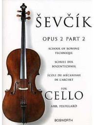 Ševčík Cello Studies: School Of Bowing Technique Part 2 (noty na violoncello)