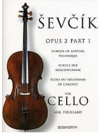 Ševčík Cello Studies: School Of Bowing Technique Part 1 (noty na violoncello)