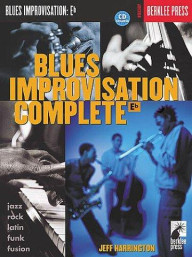 Blues Improvisation Complete: E Flat (noty na Eb nástroje) (+audio)
