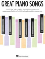 Great Piano Songs (noty na klavír, zpěv, akordy na kytaru)