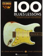 Chad Johnson/John Heussenstamm: 100 Blues Lessons (noty, tabulatury na kytaru) (+audio)