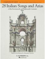 28 Italian Songs And Arias Of The 17th & 18th Centuries - Complete (noty na zpěv, klavír)