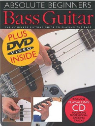 Absolute Beginners: Bass Guitar (noty, tabulatury na baskytaru) (+CD & DVD)