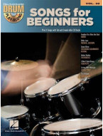 Drum Play-Along 32: Songs for Beginners (noty na bicí) (+audio)