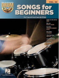 Drum Play-Along 32: Songs for Beginners (noty na bicí) (+audio)