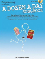A Dozen A Day Songbook: Broadway, Movie & Pop Hits - Prepatory Book (noty na klavír) (+audio)