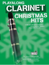 Playalong Clarinet: Christmas Hits (noty na klarinet) (+audio)
