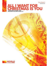 Mariah Carey: All I Want For Christmas Is You (SSA/Piano) (noty na sborový zpěv, klavír) - SADA 5 ks