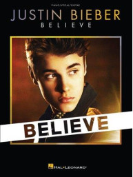 Justin Bieber: Believe (noty na klavír, zpěv, akordy na kytaru)