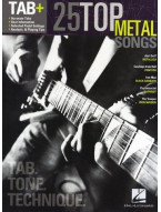 Tab+: 25 Top Metal Songs - Tab. Tone. Technique (noty, tabulatury na kytaru)