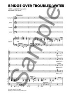 Simon & Garfunkel: Bridge Over Troubled Water (SATB/Piano) (noty na sborový zpěv, klavír) - SADA 5 ks